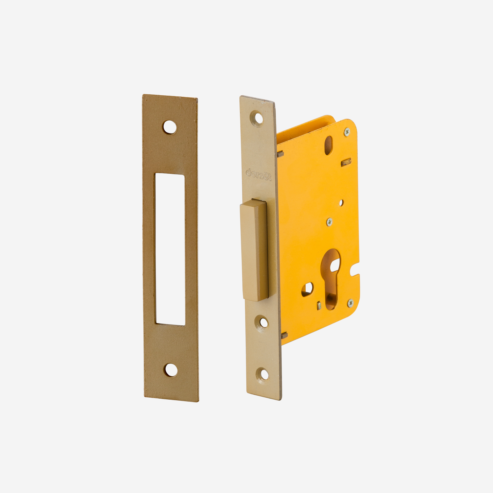 Mortise Dead Lock  with Key Rose 