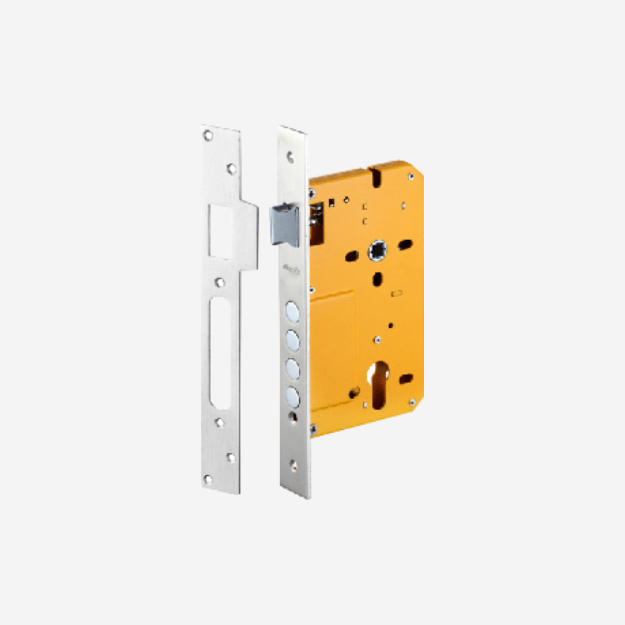 245 MM - Heavy Duty  4 Bolt  Mortise Lock  