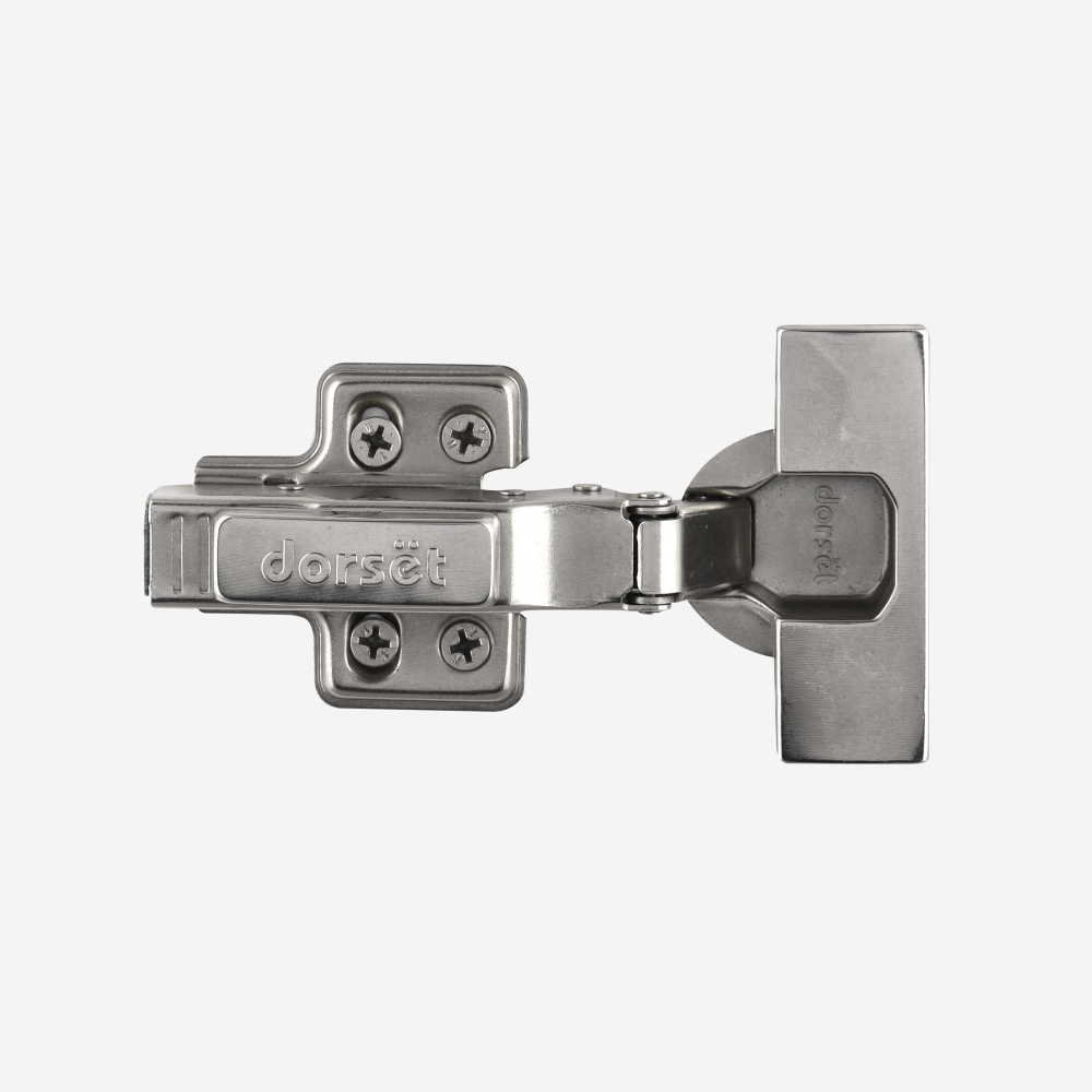 Soft Close Hinge with 4 Hole Mounting Plate