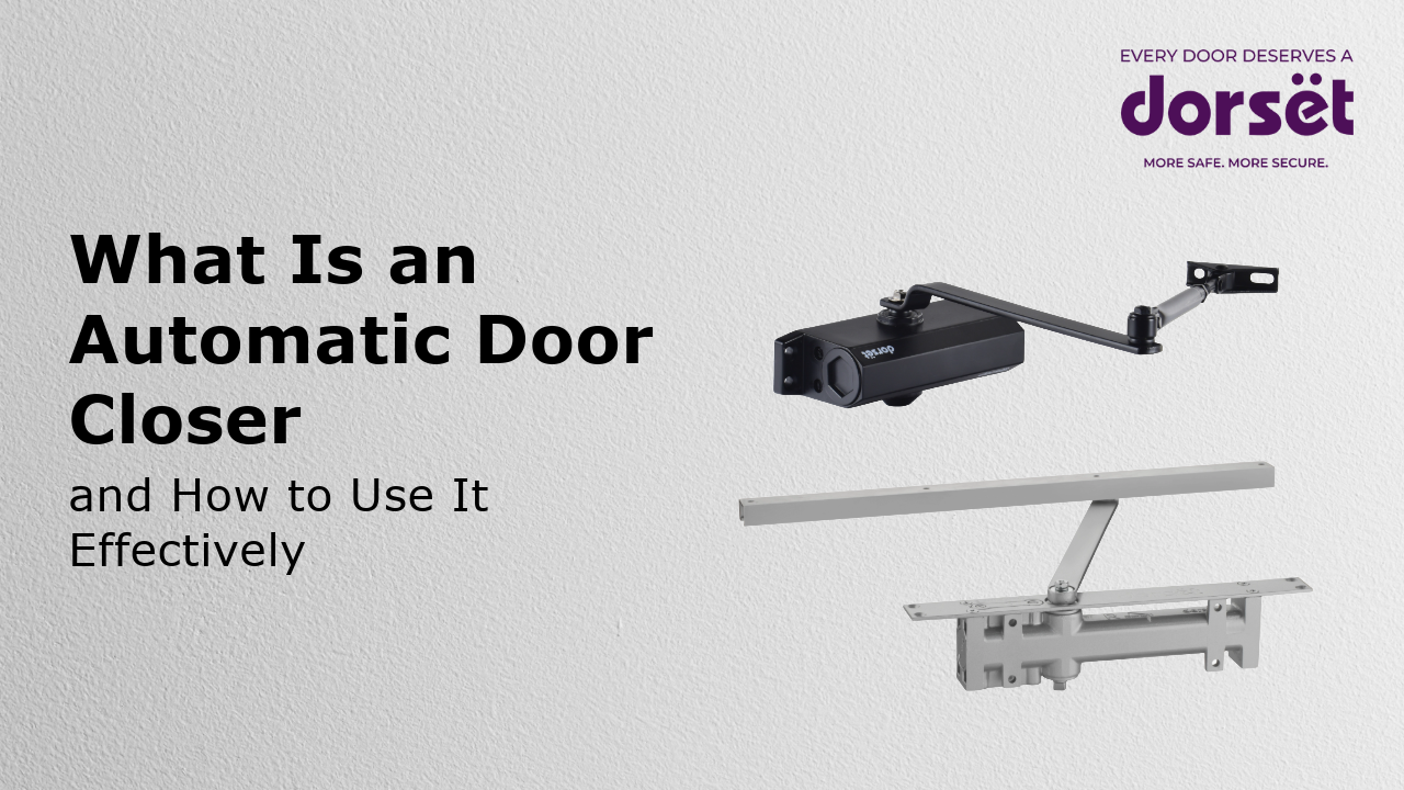 What Is an Automatic Door Closer and How to Use It Effectively