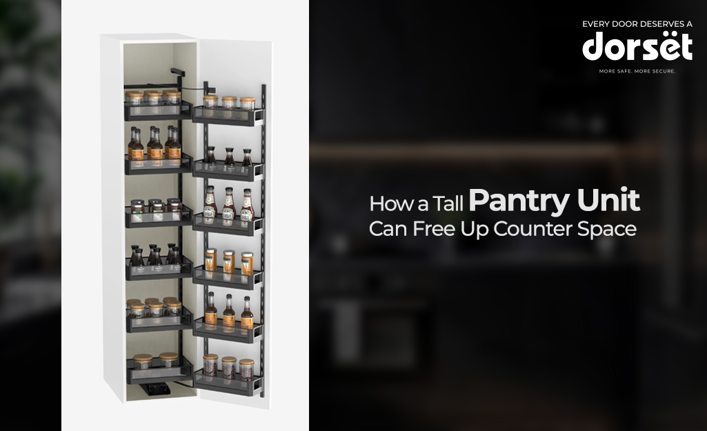 How a Tall Pantry Unit Can Free Up Counter Space