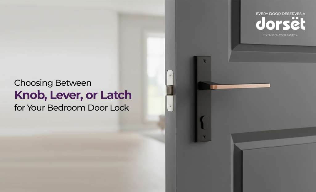 Choosing Between Knob, Lever, or Latch for Your Bedroom Door Lock