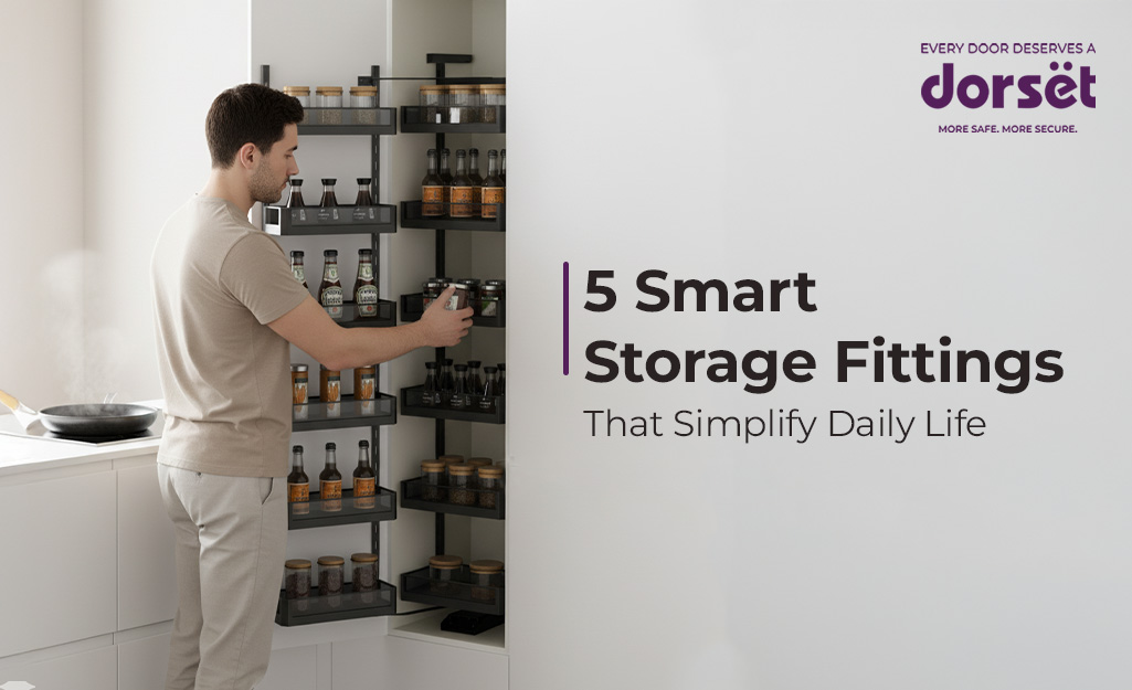 5 Smart Storage Fittings That Simplify Daily Life