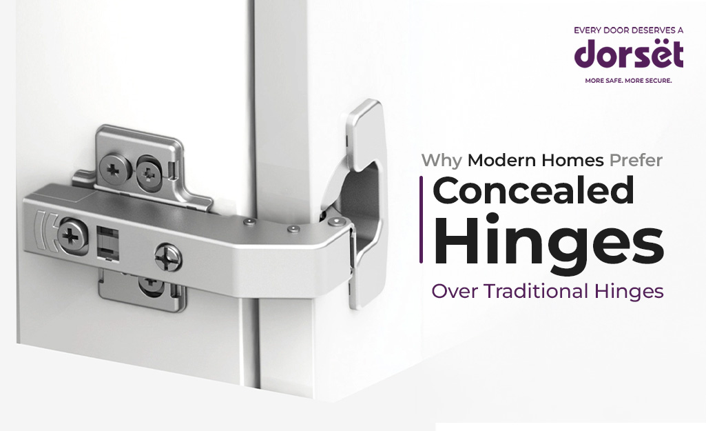 Why Modern Homes Prefer Concealed Hinges Over Traditional Hinges