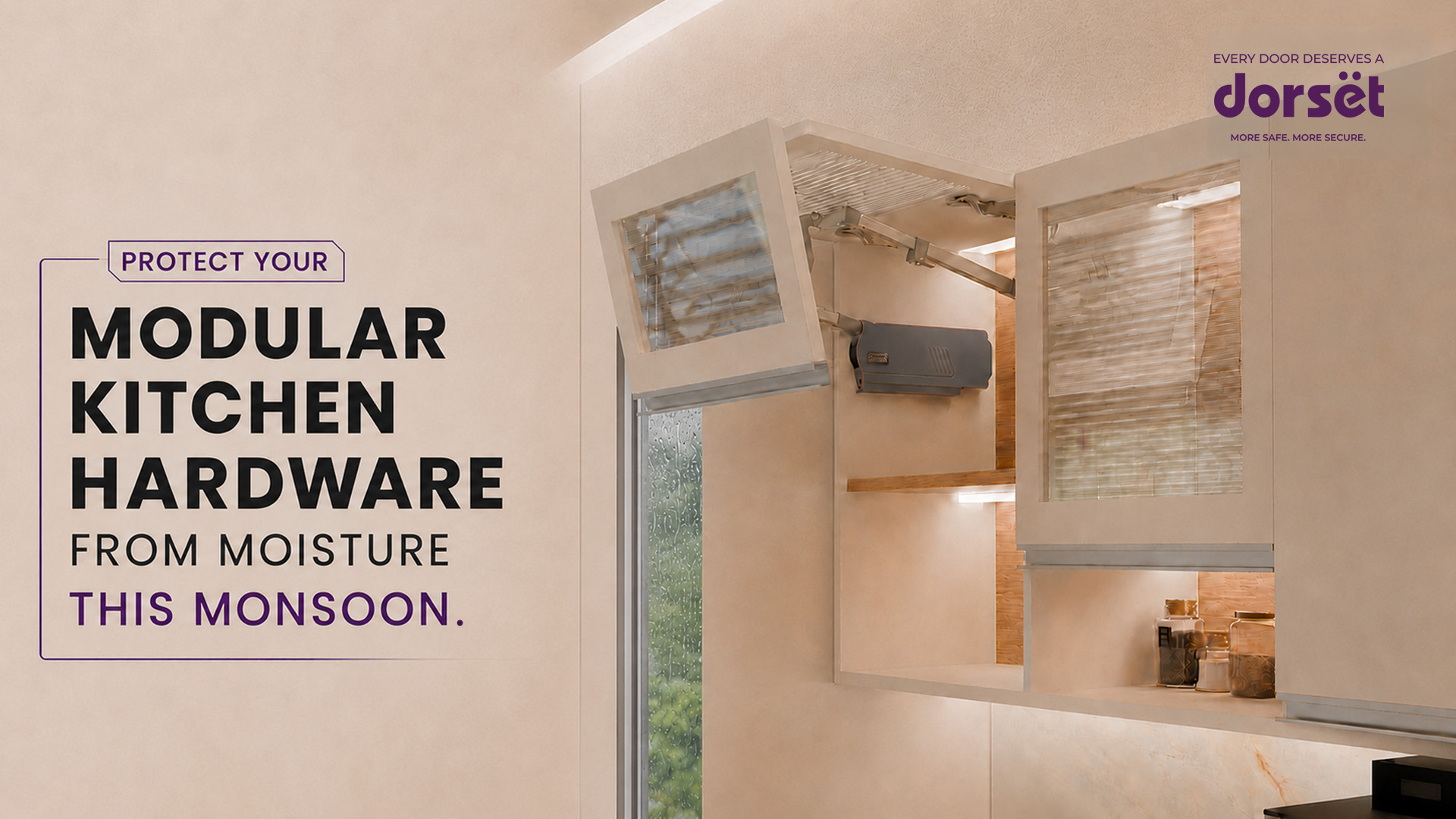 Protect Your Modular Kitchen Hardware from Moisture This Monsoon
