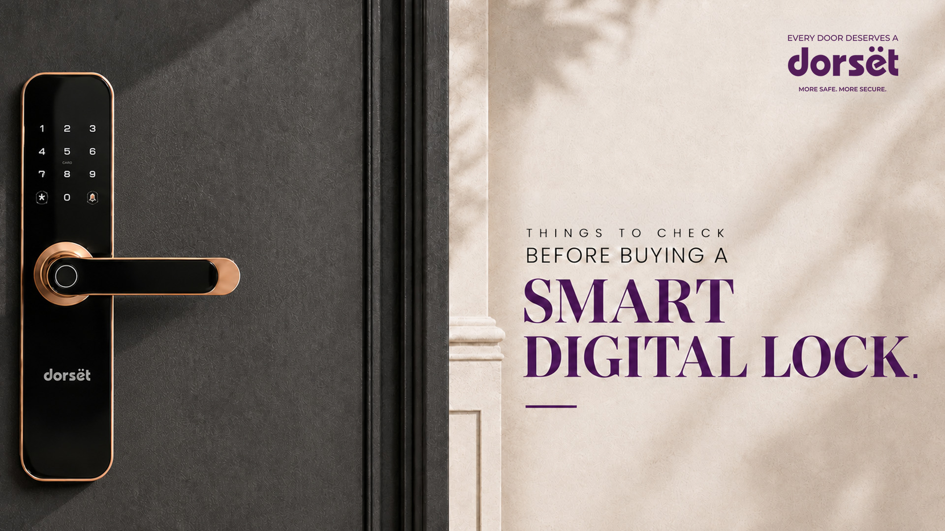 Things To Check Before Buying A Smart Digital Lock