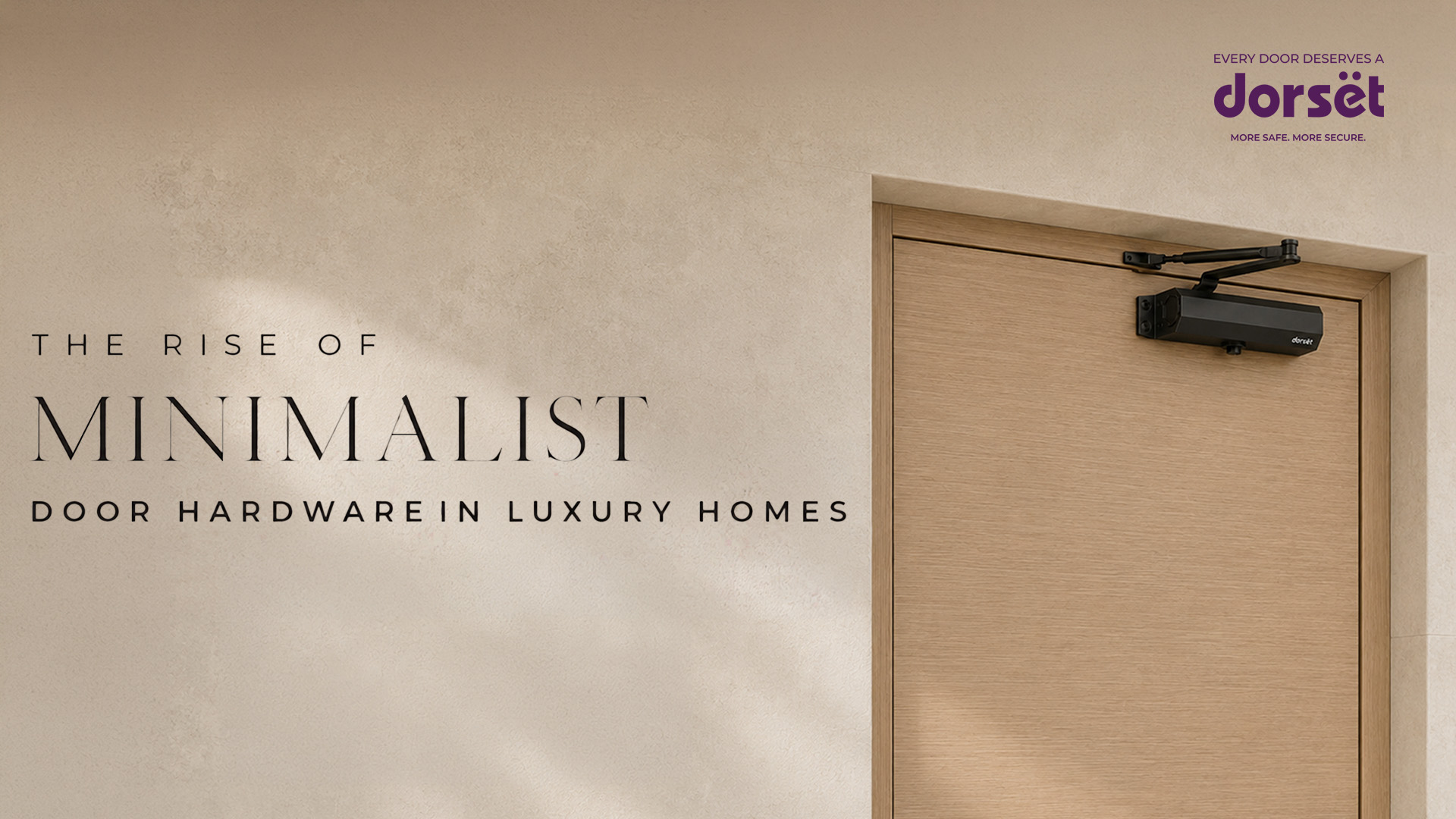 The Rise of Minimalist Door Hardware in Luxury Homes