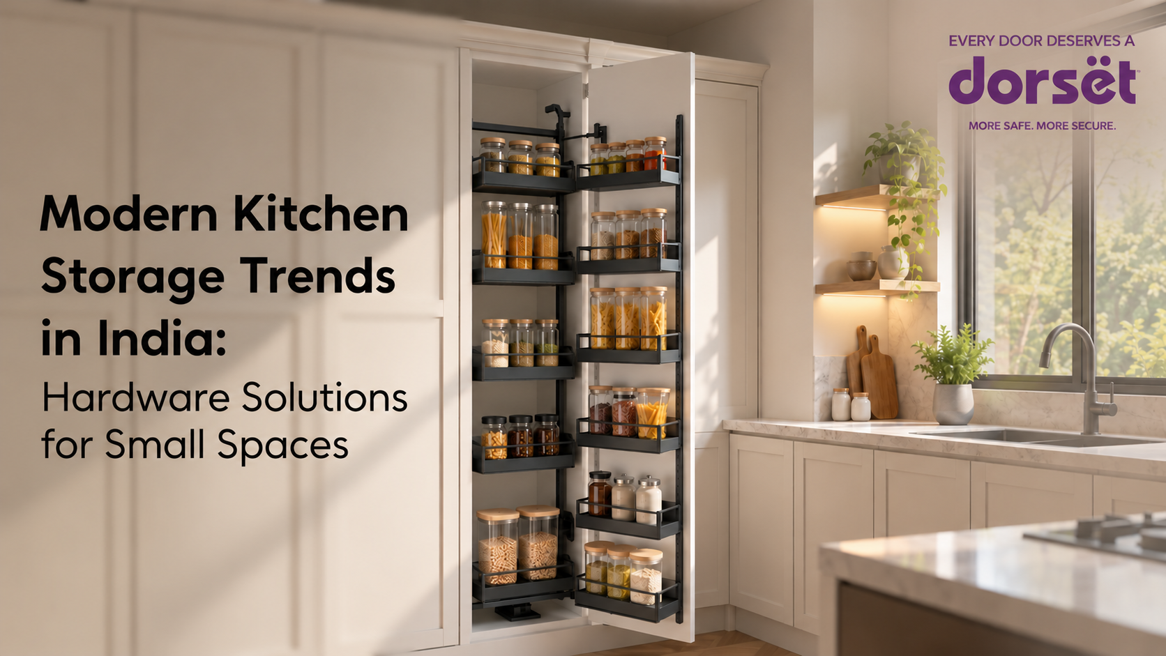 Modern Kitchen Storage Trends in India: Hardware Solutions for Small Spaces