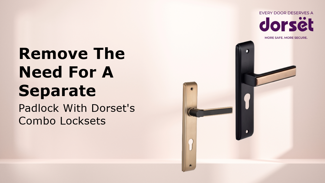 Remove The Need For A Separate Padlock With Dorset's Combo Locksets